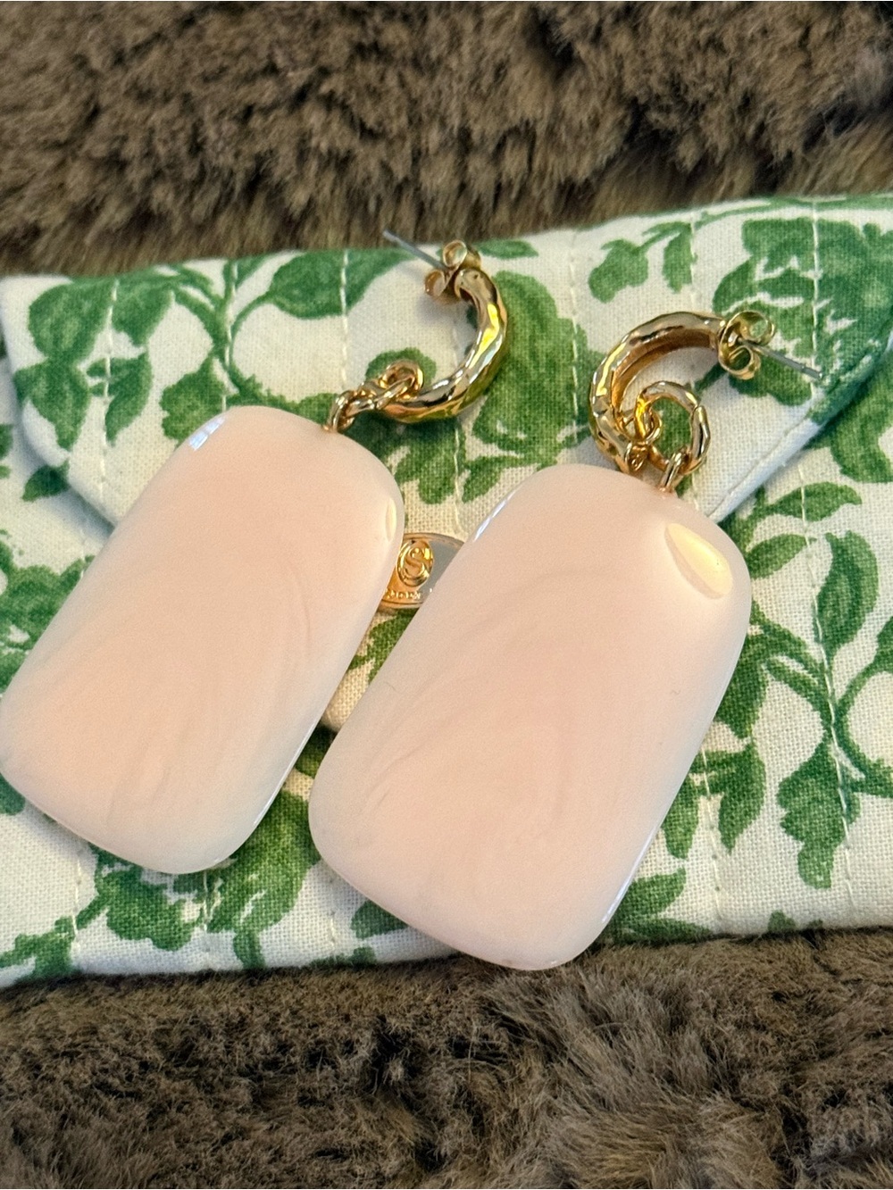 🌿Sezane Joao earrings | soft pink | NIB